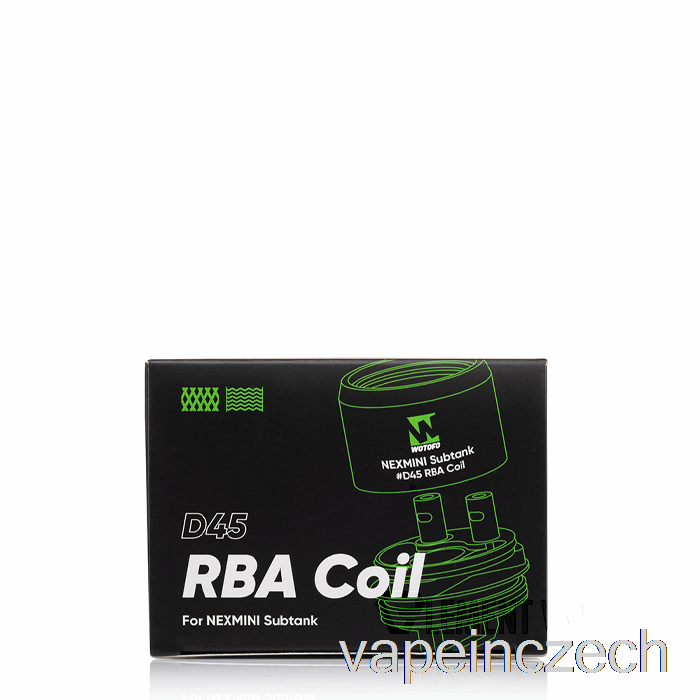 Wotofo Nexmini Náhradní Cívky D45 Rba Coil Vape Pero